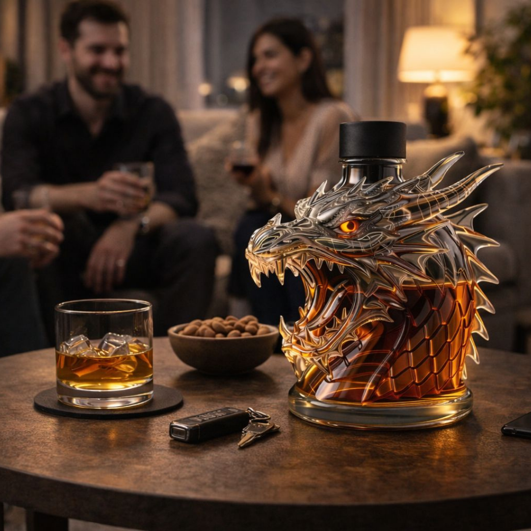 Botella de whisky - Edición Dragón