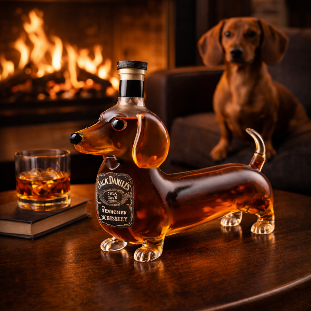 Botella de whisky - Edición Teckel