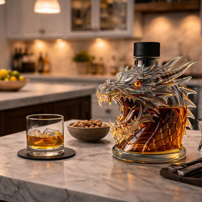 Botella de whisky - Edición Dragón