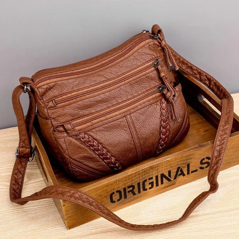 Stefania | Bolso bandolera de piel