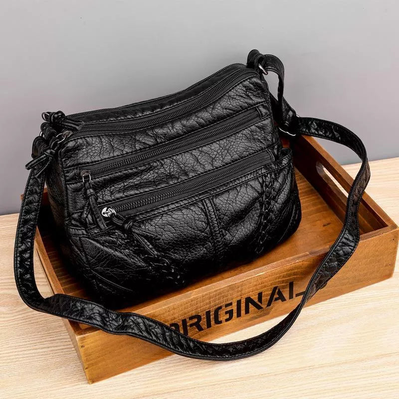 Stefania | Bolso bandolera de piel