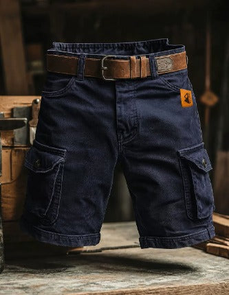 Cazel | Pantalones cortos cargo con múltiples bolsillos