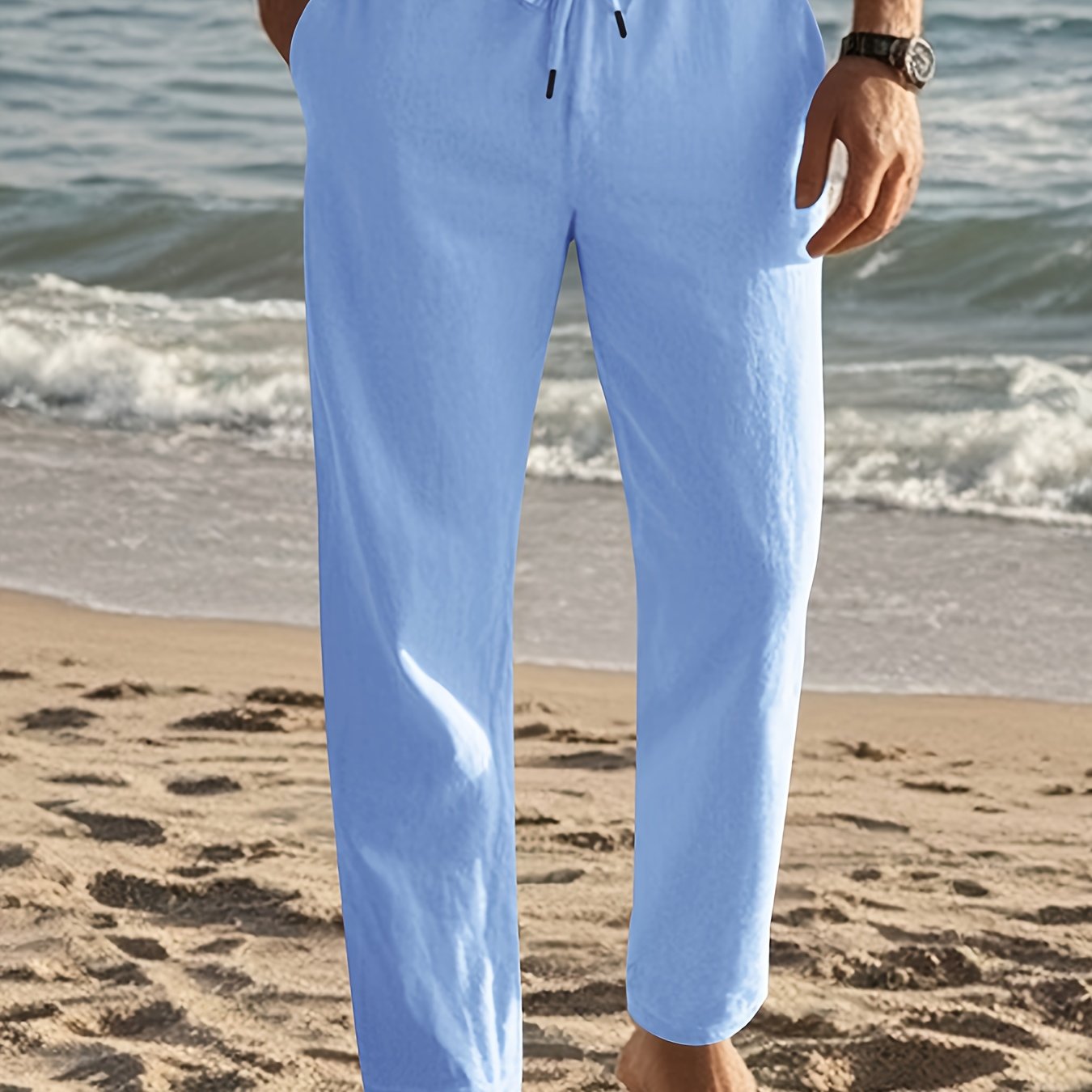 Pantalón de Lino Hombre