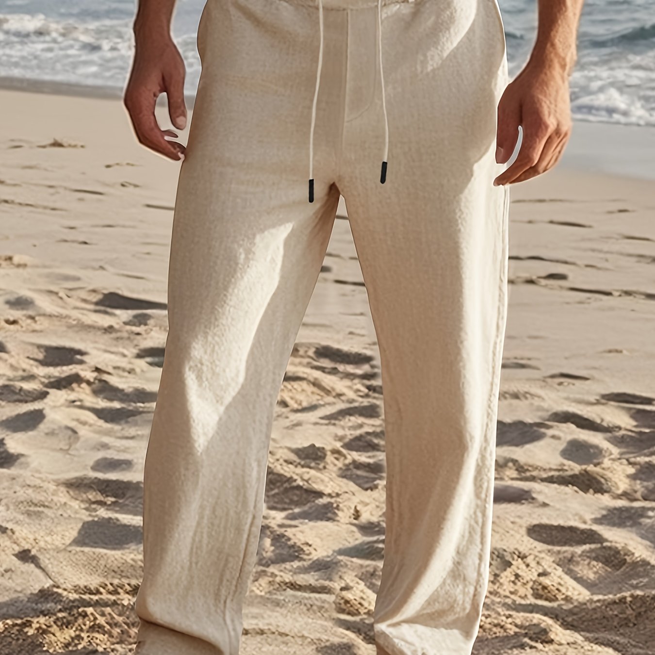 Pantalón de Lino Hombre