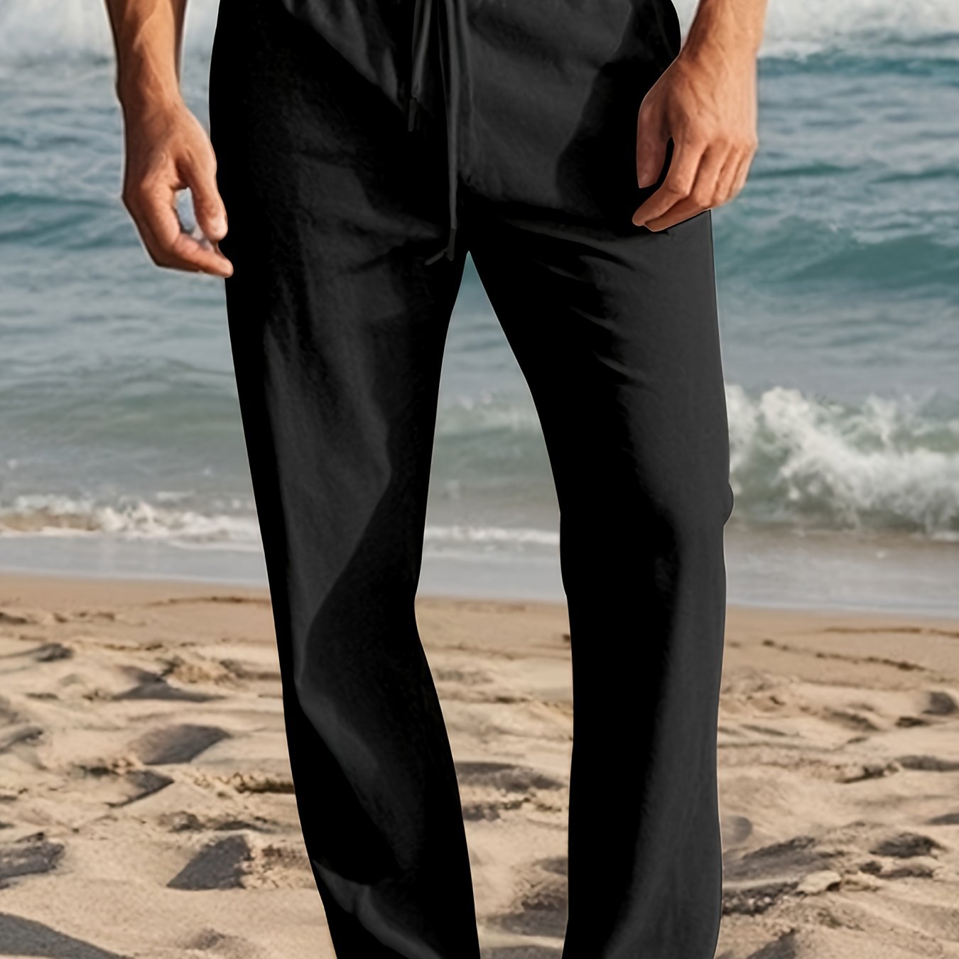 Pantalón de Lino Hombre
