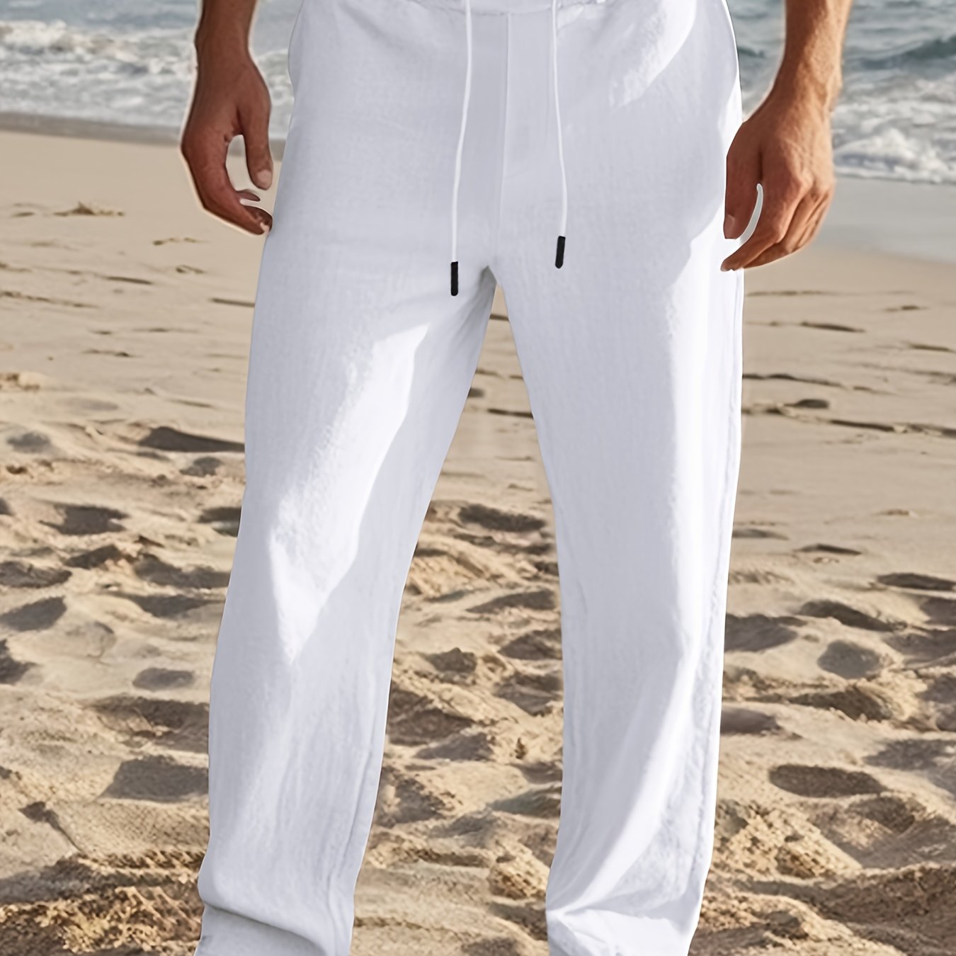 Pantalón de Lino Hombre