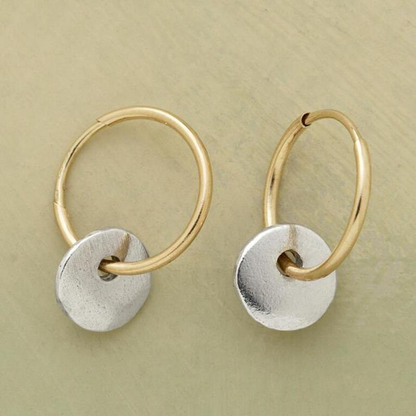 Pendientes de aro elegantes