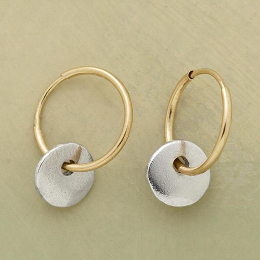 Pendientes de aro elegantes