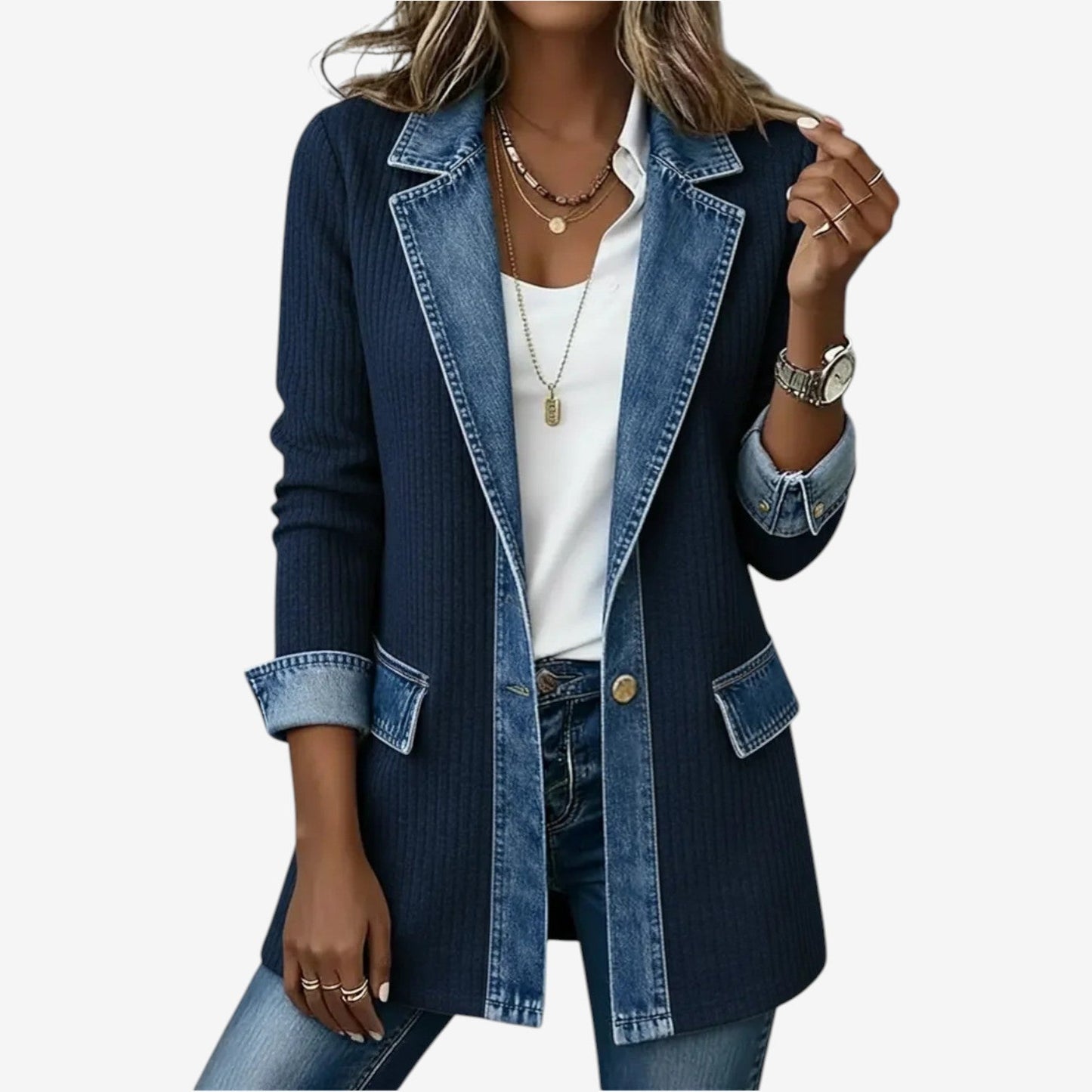 Emilia | Chaqueta de denim