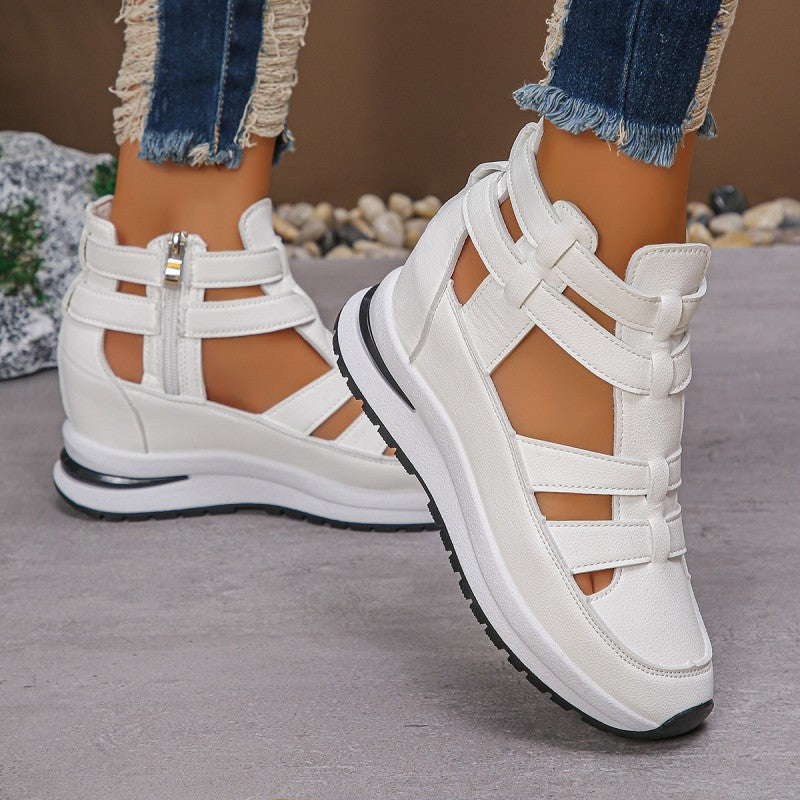 Carol | Cómodas sandalias ligeras con cremallera lateral