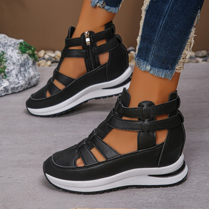 Carol | Cómodas sandalias ligeras con cremallera lateral