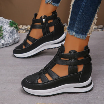 Carol | Cómodas sandalias ligeras con cremallera lateral