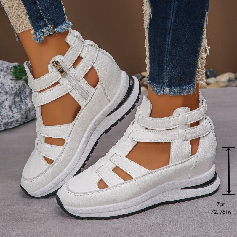 Carol | Cómodas sandalias ligeras con cremallera lateral