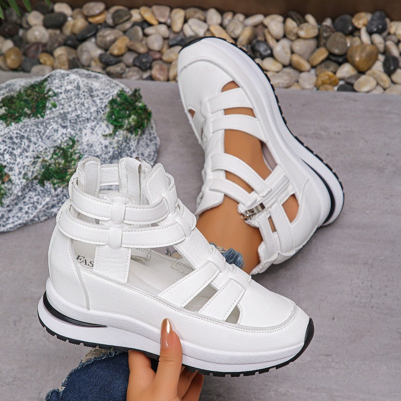 Carol | Cómodas sandalias ligeras con cremallera lateral