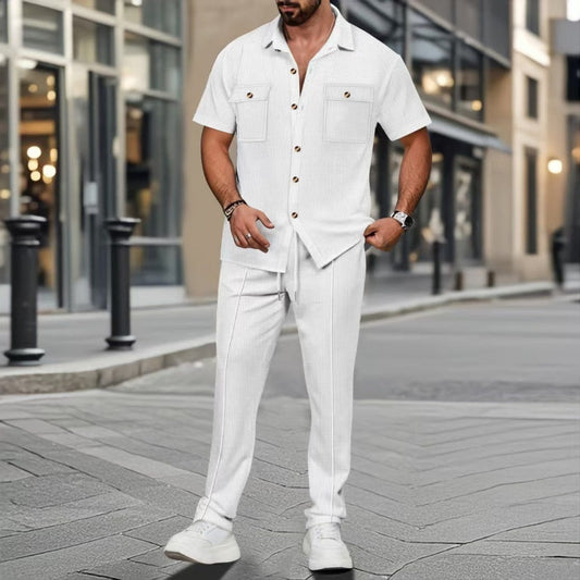 Conjunto Lino 2 piezas hombre