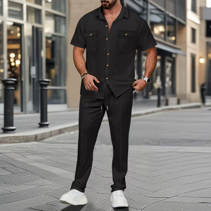 Conjunto Lino 2 piezas hombre
