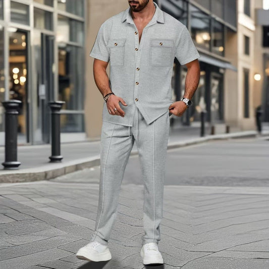 Conjunto Lino 2 piezas hombre