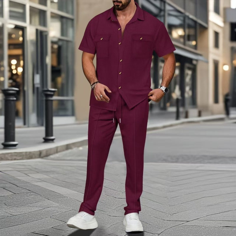 Conjunto Lino 2 piezas hombre