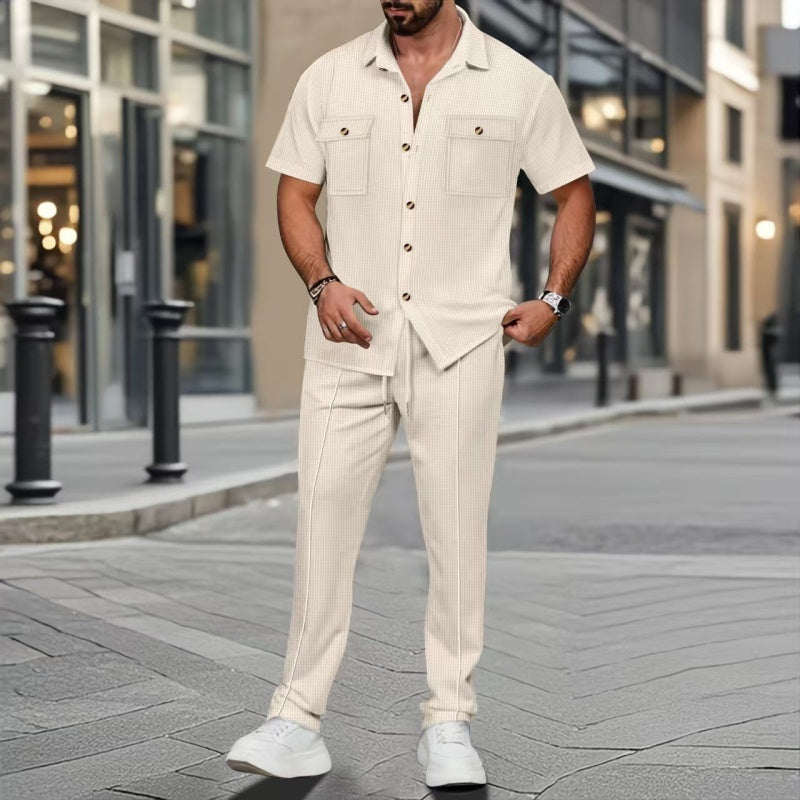 Conjunto Lino 2 piezas hombre