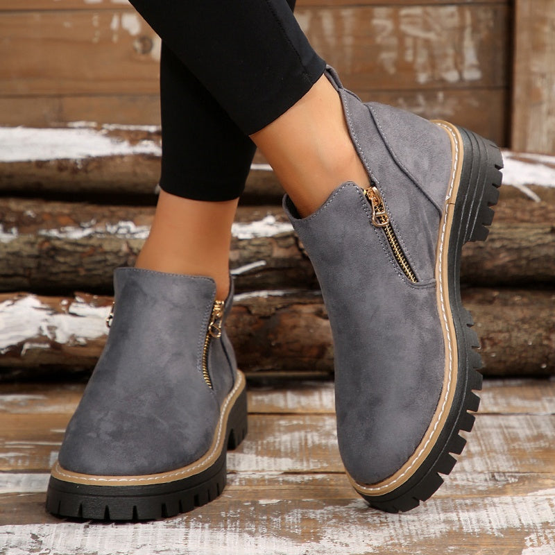 Botines con Cremallera