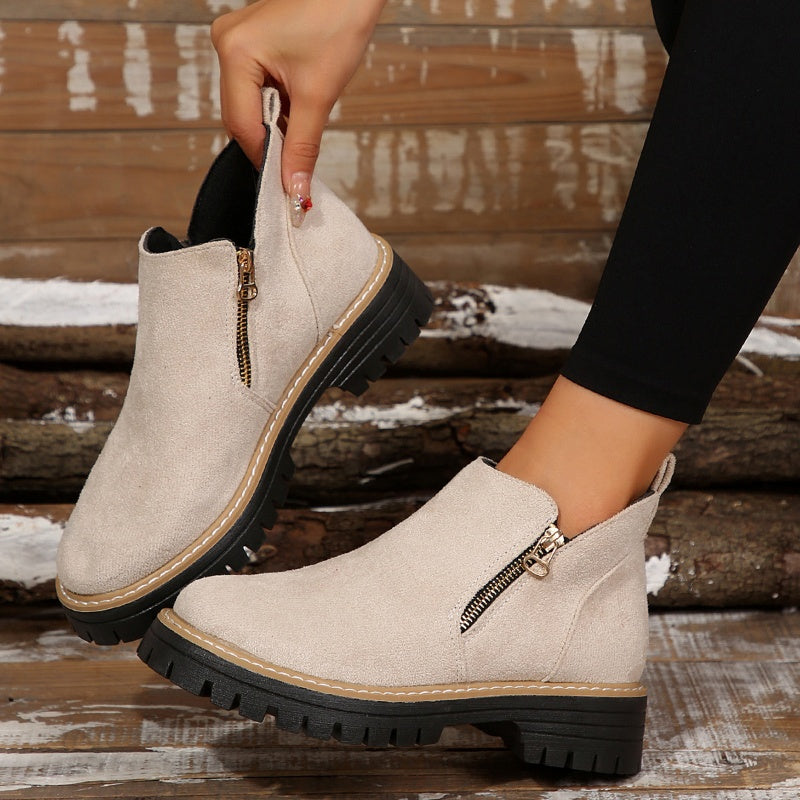 Botines con Cremallera