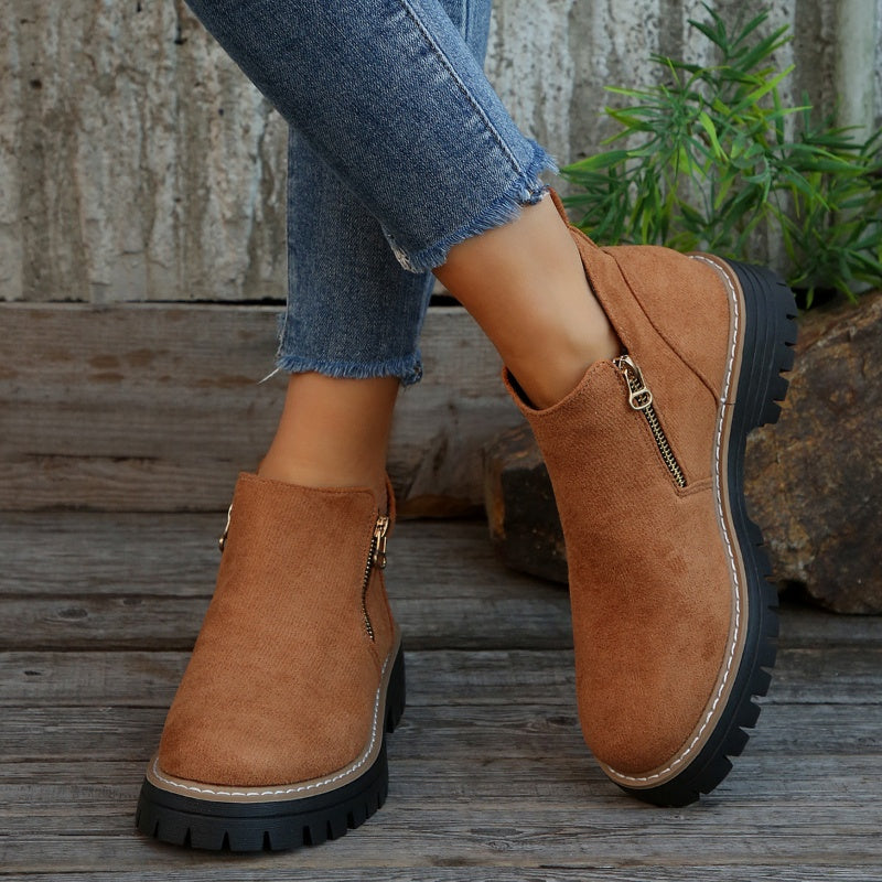 Botines con Cremallera