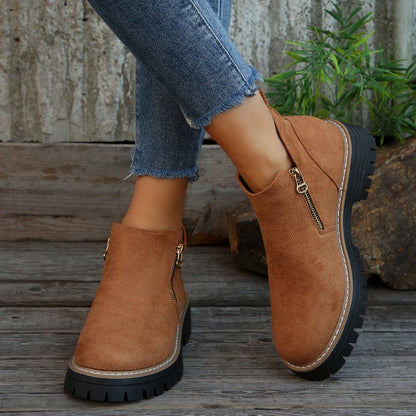 Botines con Cremallera