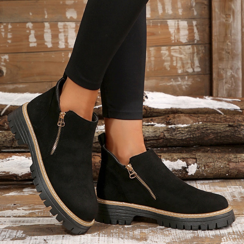 Botines con Cremallera