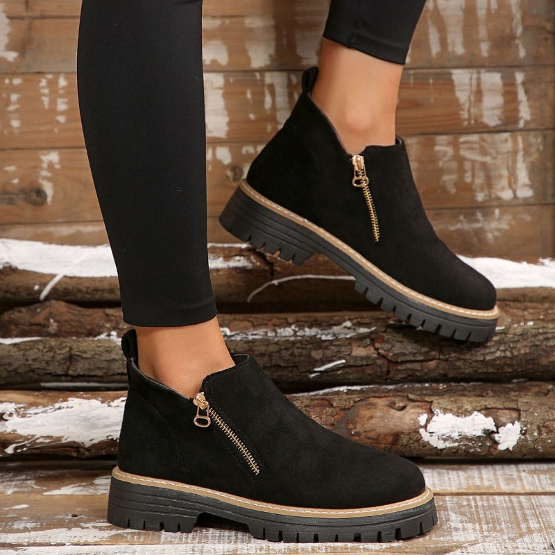 Botines con Cremallera