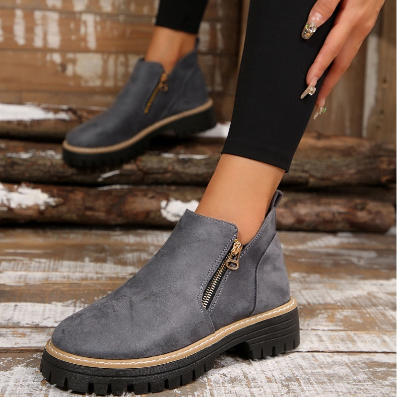 Botines con Cremallera