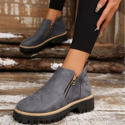 Botines con Cremallera