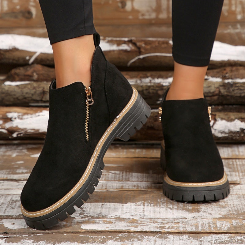 Botines con Cremallera