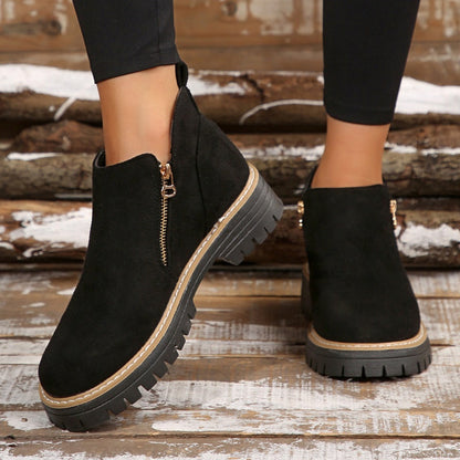 Botines con Cremallera