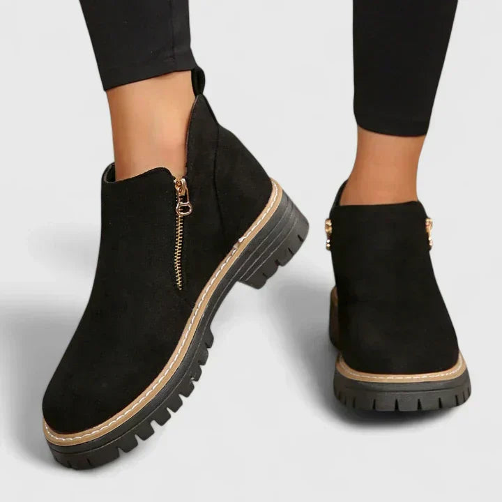 Botines con Cremallera