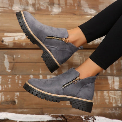 Botines con Cremallera