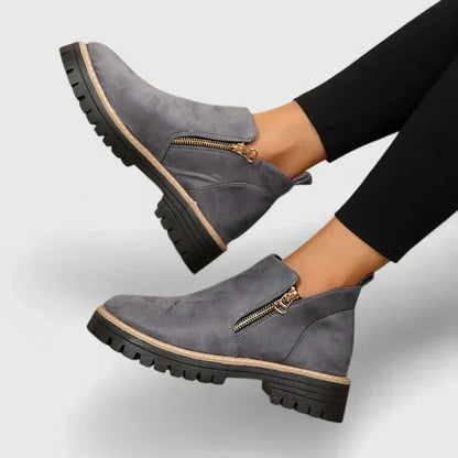Botines con Cremallera