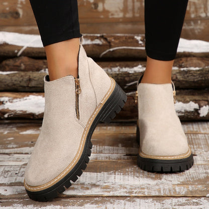 Botines con Cremallera