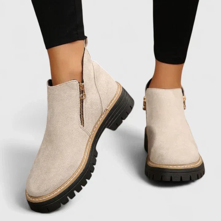 Botines con Cremallera