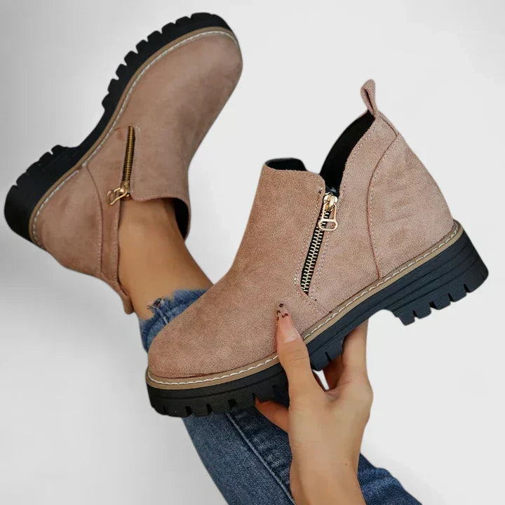 Botines con Cremallera
