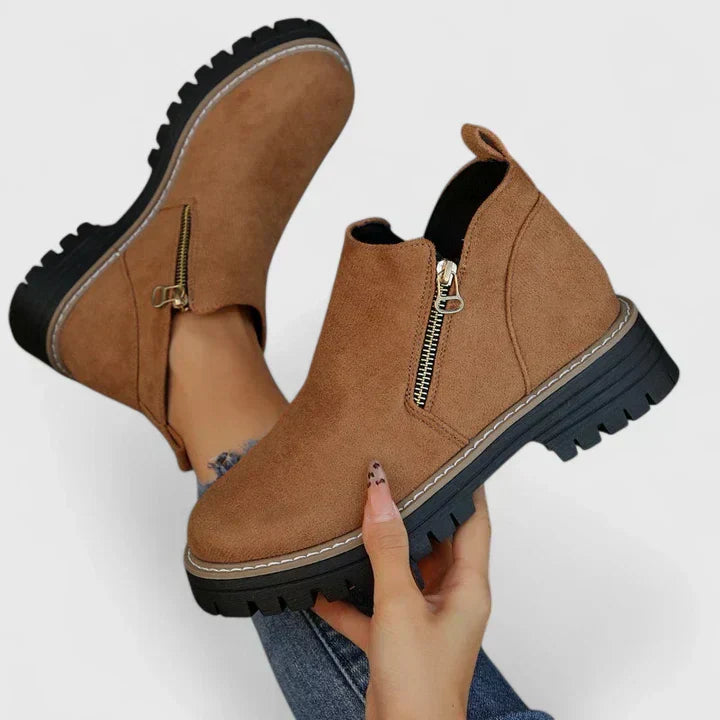 Botines con Cremallera