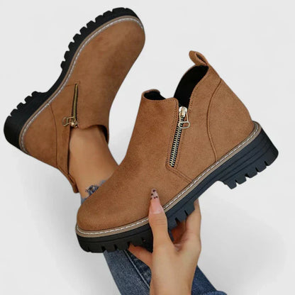 Botines con Cremallera