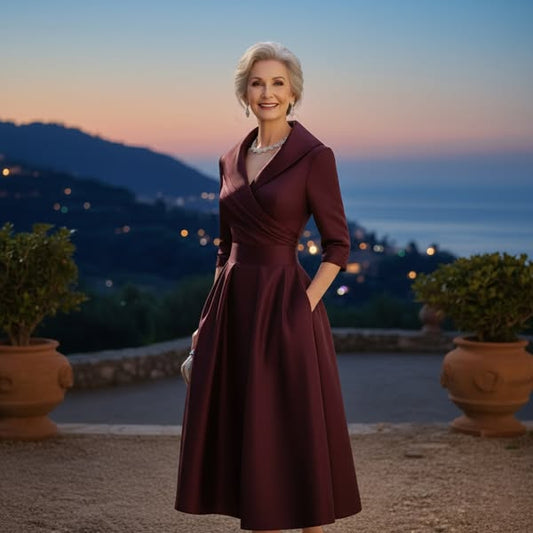 Rosalía | Elegante vestido con un sutil brillo.