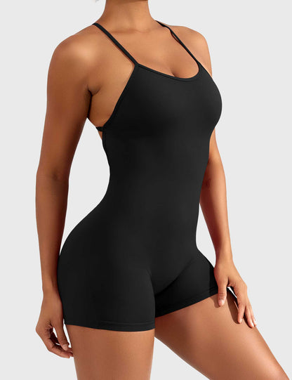 Victoria Fitness | Mono con espalda en V