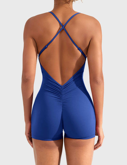 Victoria Fitness | Mono con espalda en V