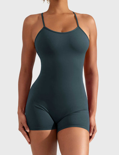 Victoria Fitness | Mono con espalda en V
