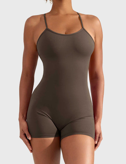 Victoria Fitness | Mono con espalda en V