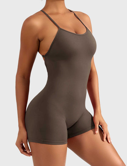 Victoria Fitness | Mono con espalda en V