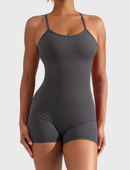 Victoria Fitness | Mono con espalda en V