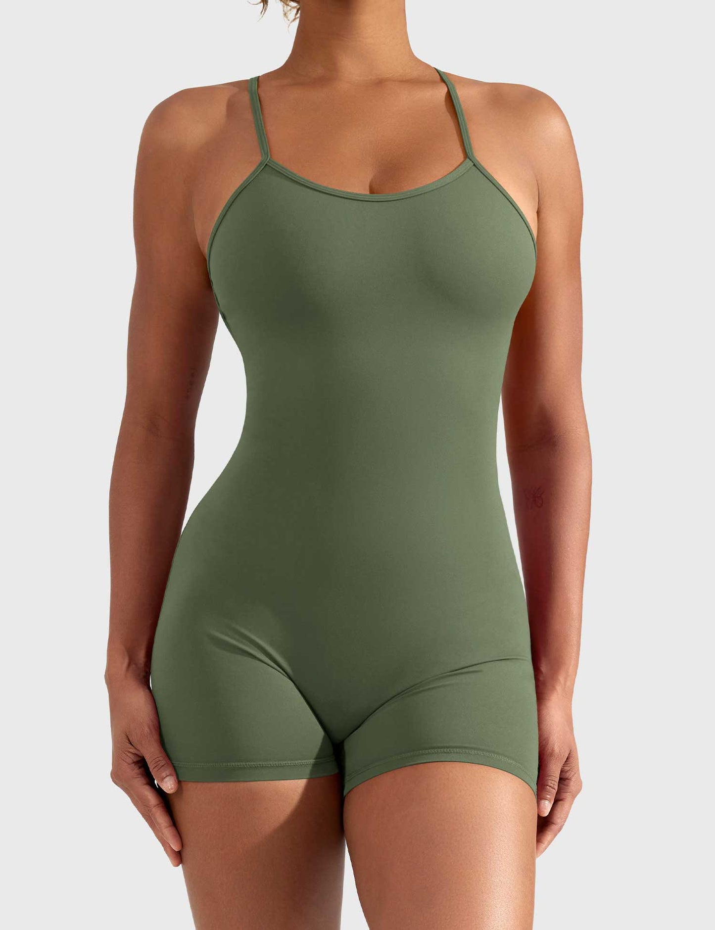 Victoria Fitness | Mono con espalda en V