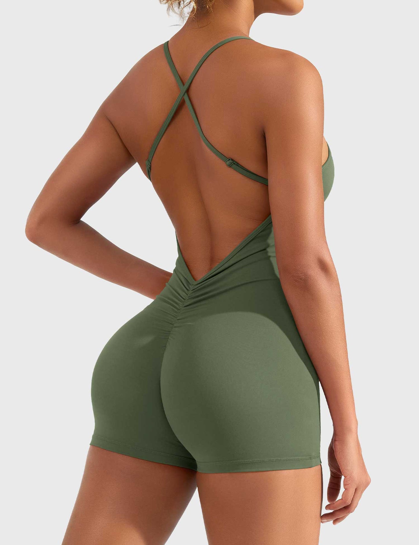 Victoria Fitness | Mono con espalda en V